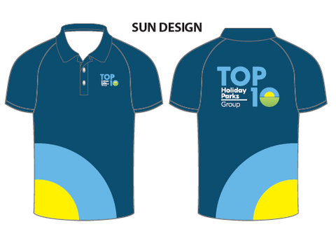Mens Polo Shirt - Sun