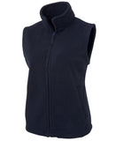 Womens Polar Vest - Navy