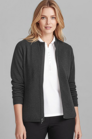 CO342LJ - Womens Nova Zip Front Jumper Navy